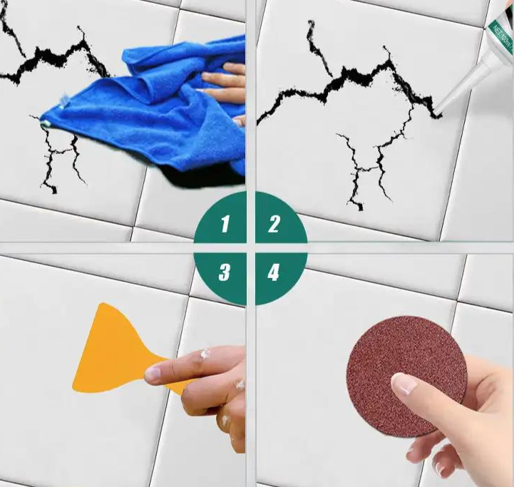 Ceramic Repair Paste Fast-Drying Heat & Water Resistant