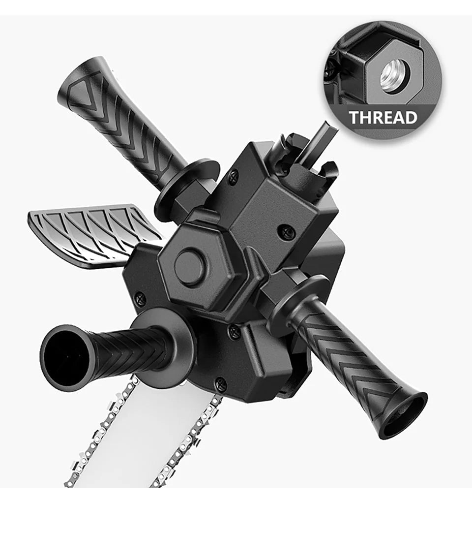 Chainsaw Attachment Drill Powered Tungsten Steel 4 Inch
