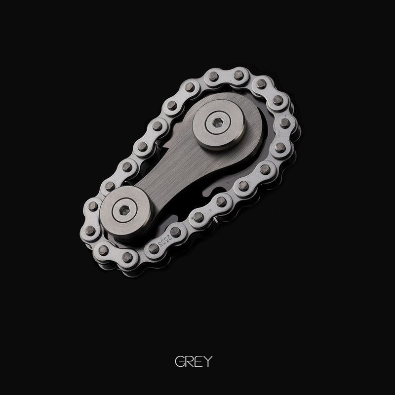 Chainwheel Fidget Toy Stainless Steel Smooth Rotating Pocket Sized