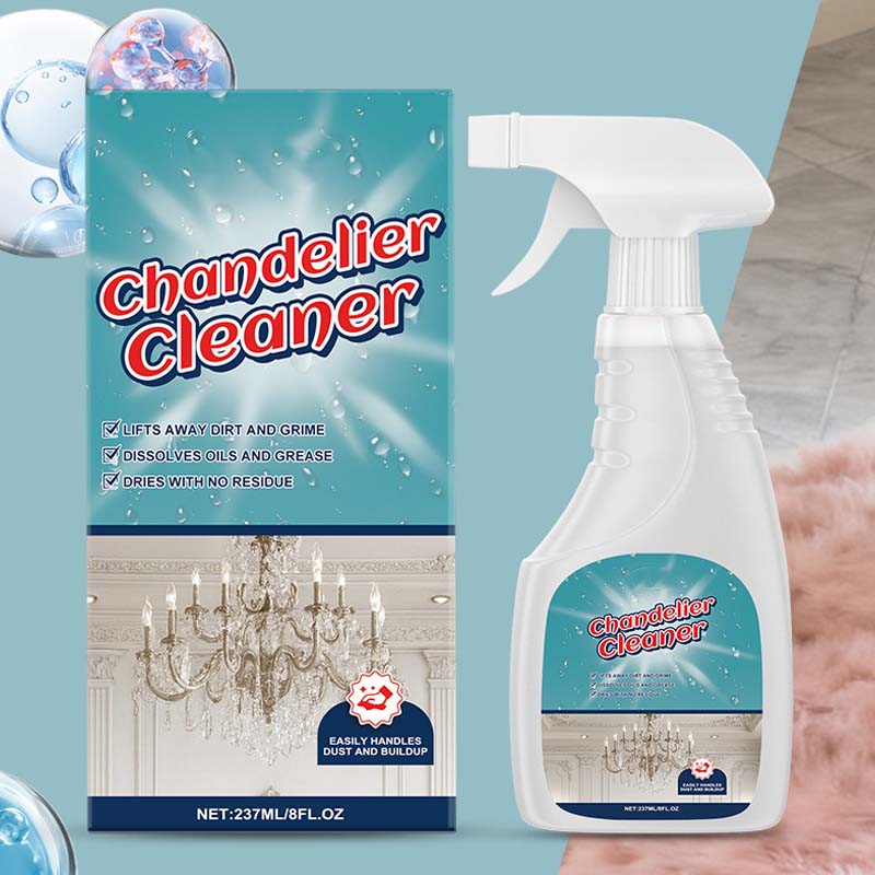 Chandelier Cleaner Spray Streak-Free Gentle On Glass & Crystal