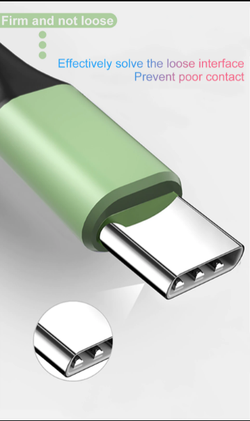 Charging Cable 3-in-1 Fast Charging Tangle-Free