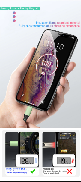 Charging Cable 3-in-1 Fast Charging Tangle-Free