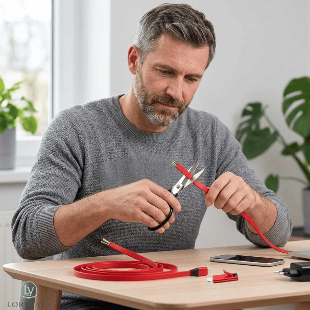 Charging Cable Cut-To-Length Universal Eco-Friendly