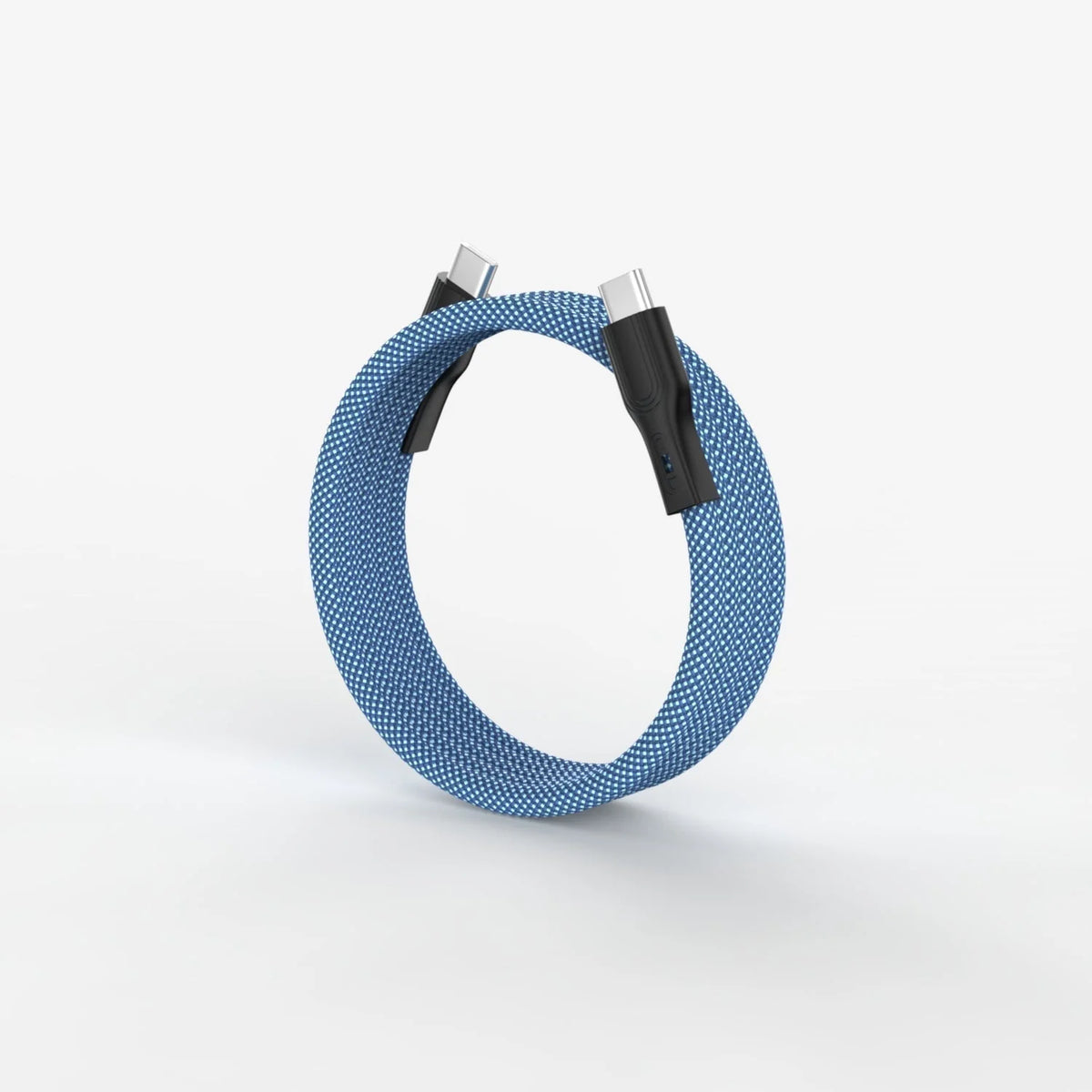Charging Cable Magnetic Spiral 100W Tangle-Free