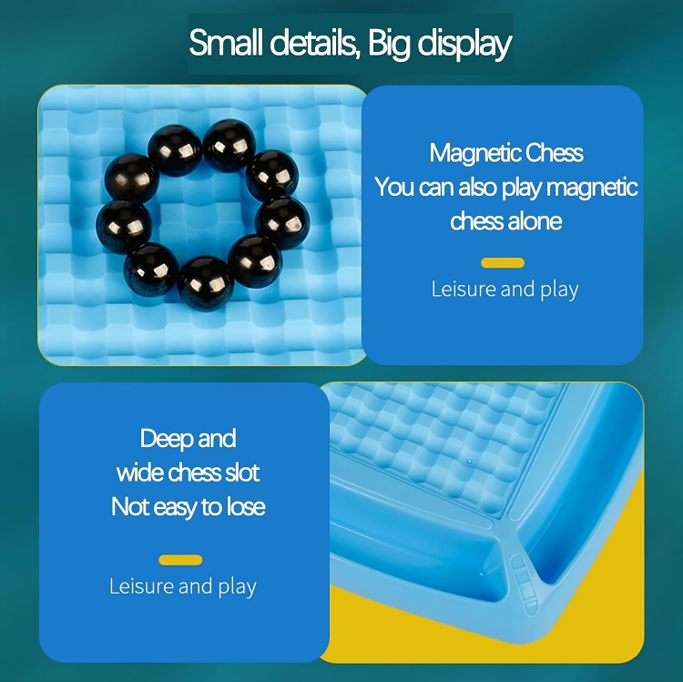 Chess Game Magnetic Deluxe Built-In Storage