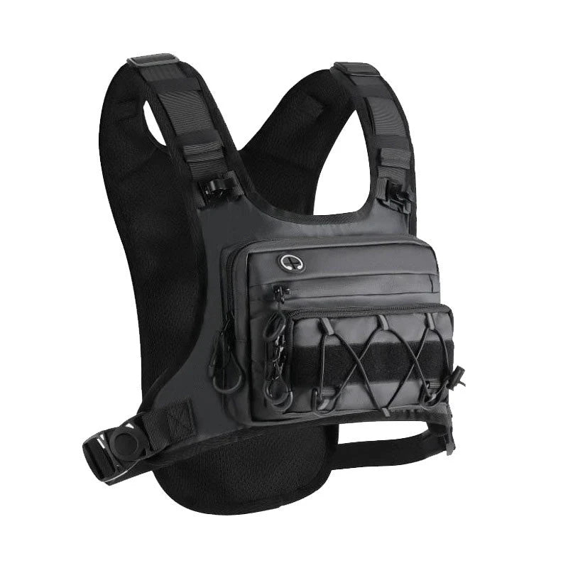 Chest Bag Ergonomic Vest Water-Repellent Tear-Resistant
