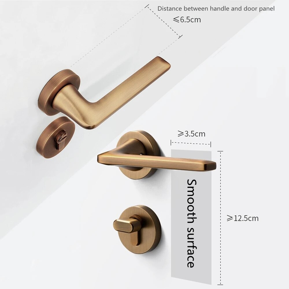 Child Safety Door Lock Three-Button No-Drill Self-Adhesive