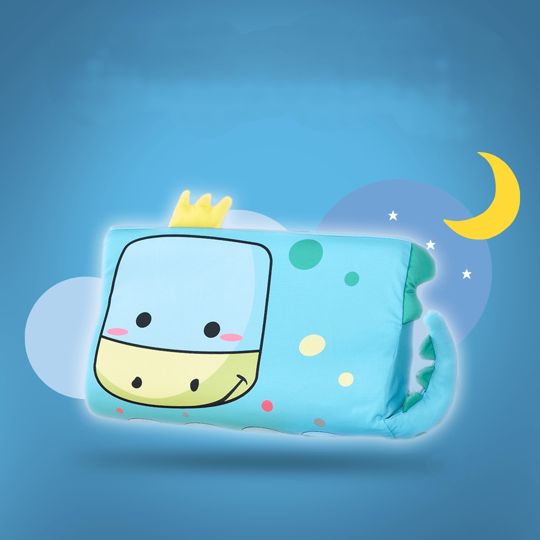 Children's Pillow Contoured Memory Foam Breathable Washable Cover
