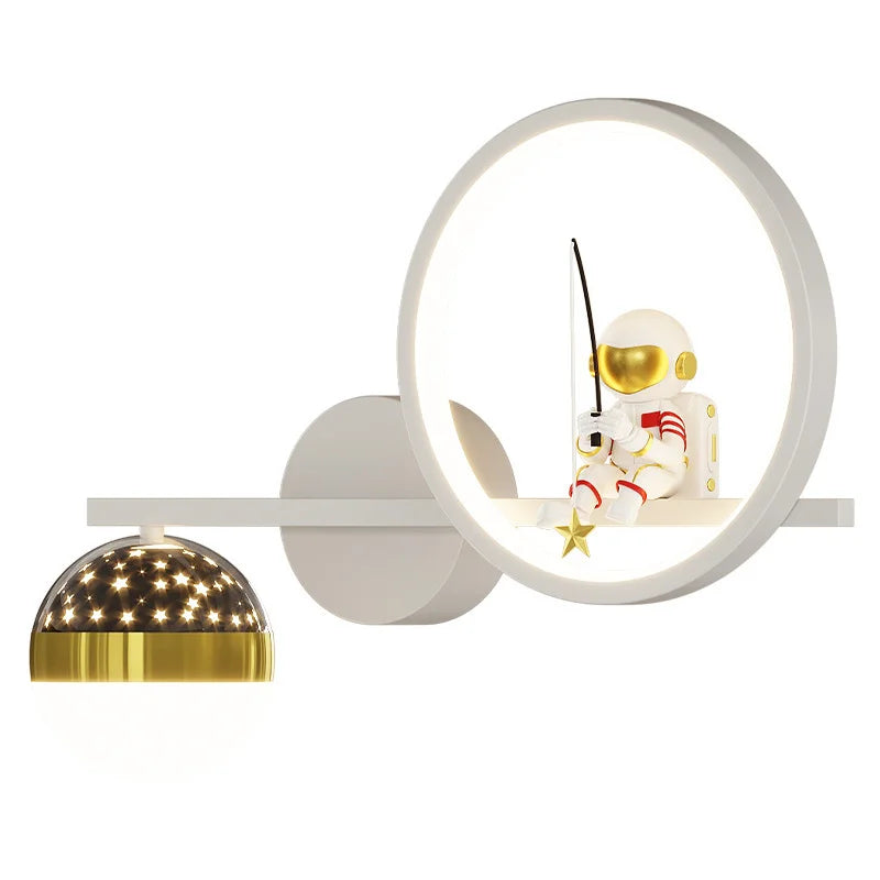 Children's Wall Light Starry Projector & Dimmable LED