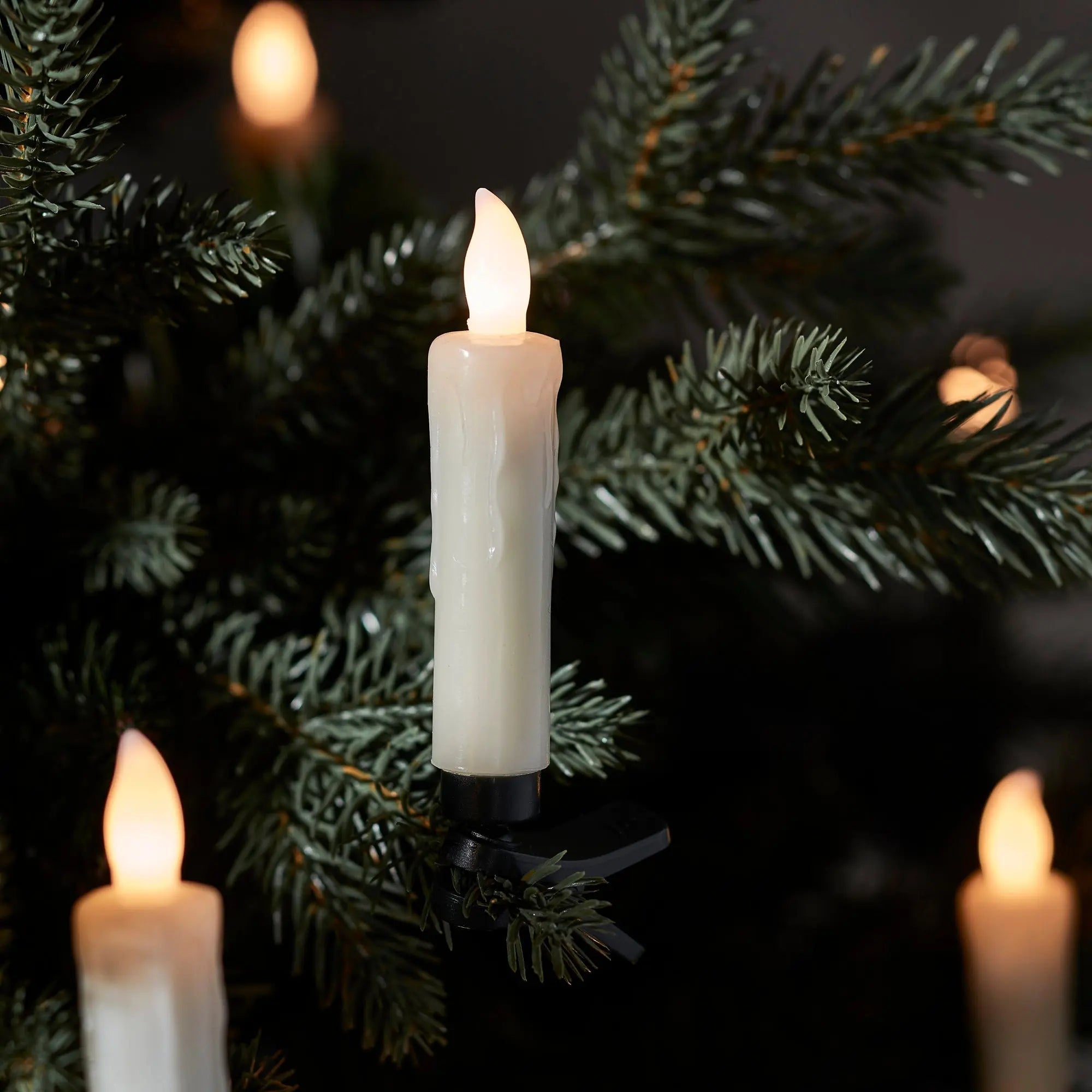 Christmas Tree Candles Wireless LED Flame-Like Remote & Timer