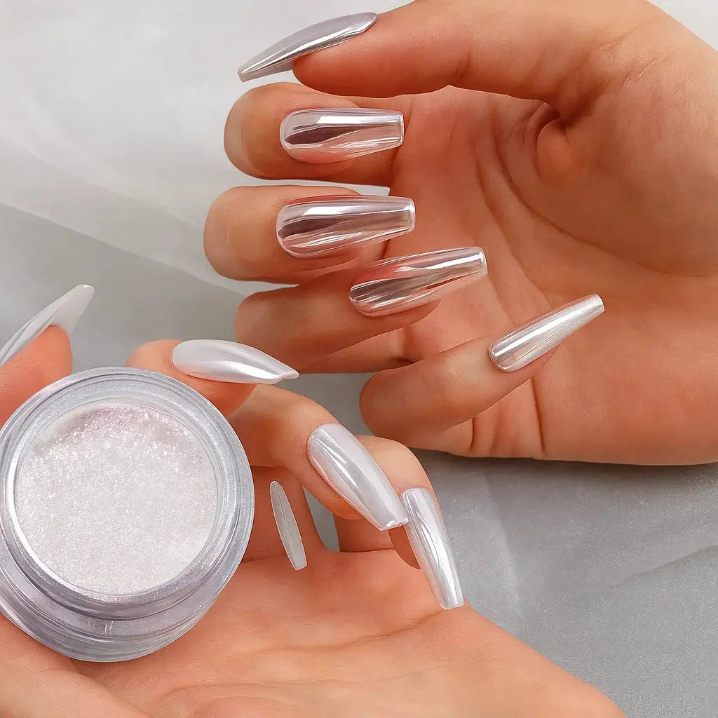 Chrome Nail Powder Mirror Shine Long-Lasting