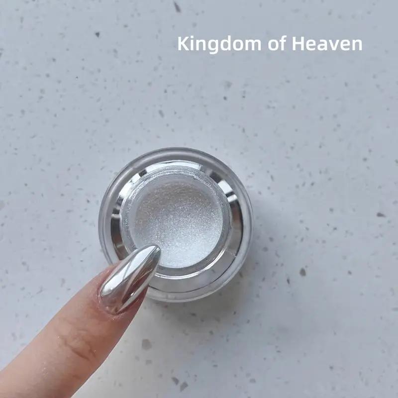 Chrome Nail Powder Mirror Shine Set of 2