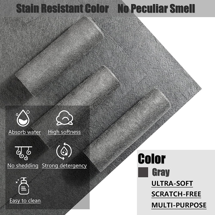 Cleaning Cloth Microfiber Streak-Free High Absorbency