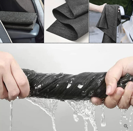 Cleaning Cloths Microfiber Scratch-Free Set of 5