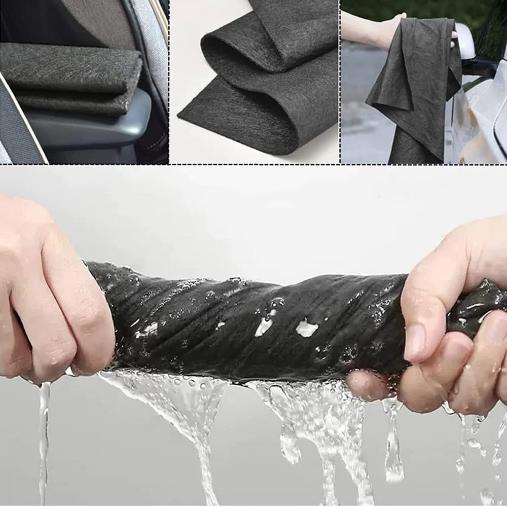 Cleaning Cloths Microfiber Streak-Free Set of 5