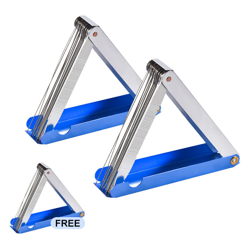 Cleaning Needle Set Stainless Steel Multi-Size Foldable Case