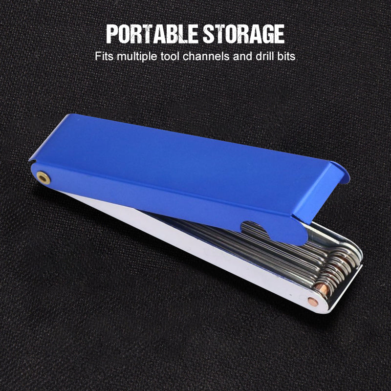 Cleaning Needle Set Stainless Steel Multi-Size Foldable Case
