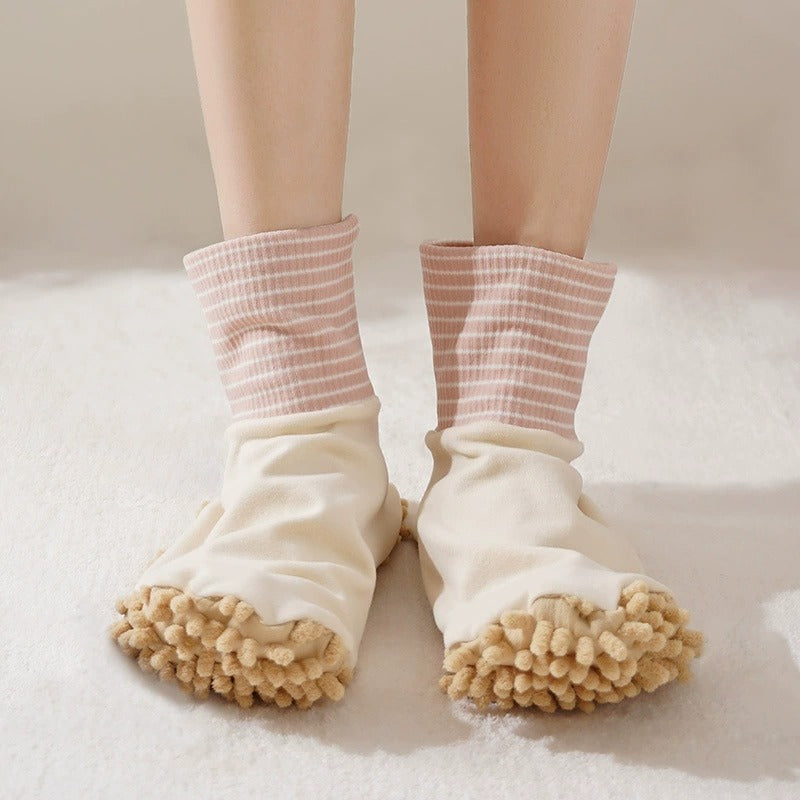 Cleaning Slippers Microfiber Slip-On Machine Washable