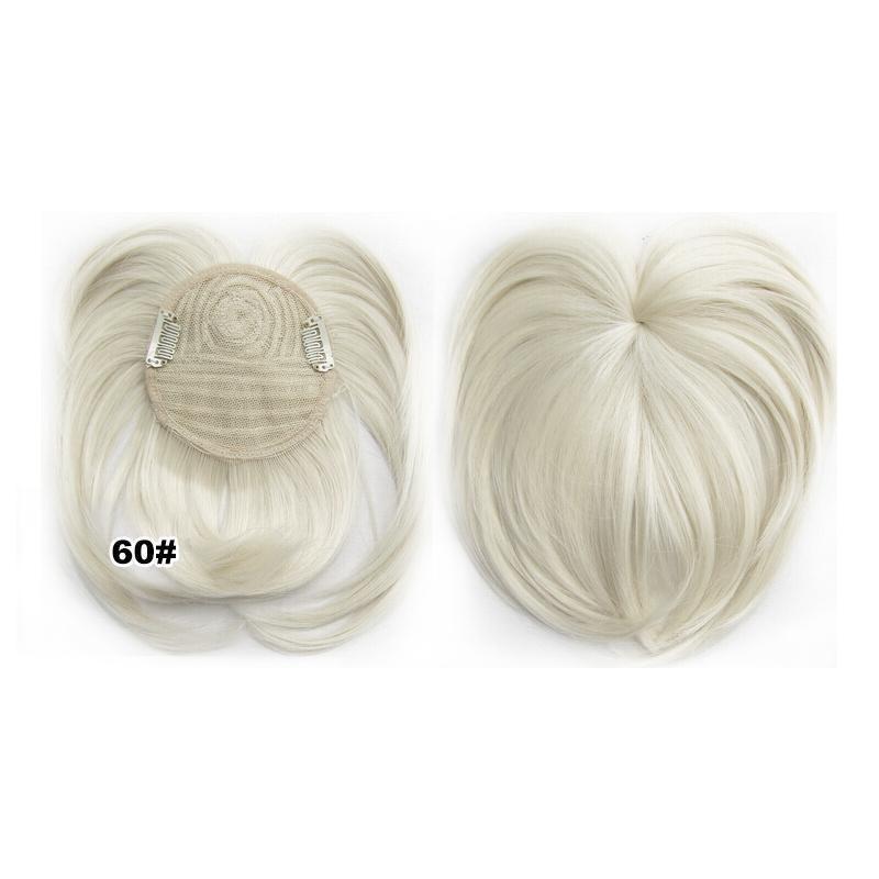 Clip-In Hair Topper Instant Volume Double Clips