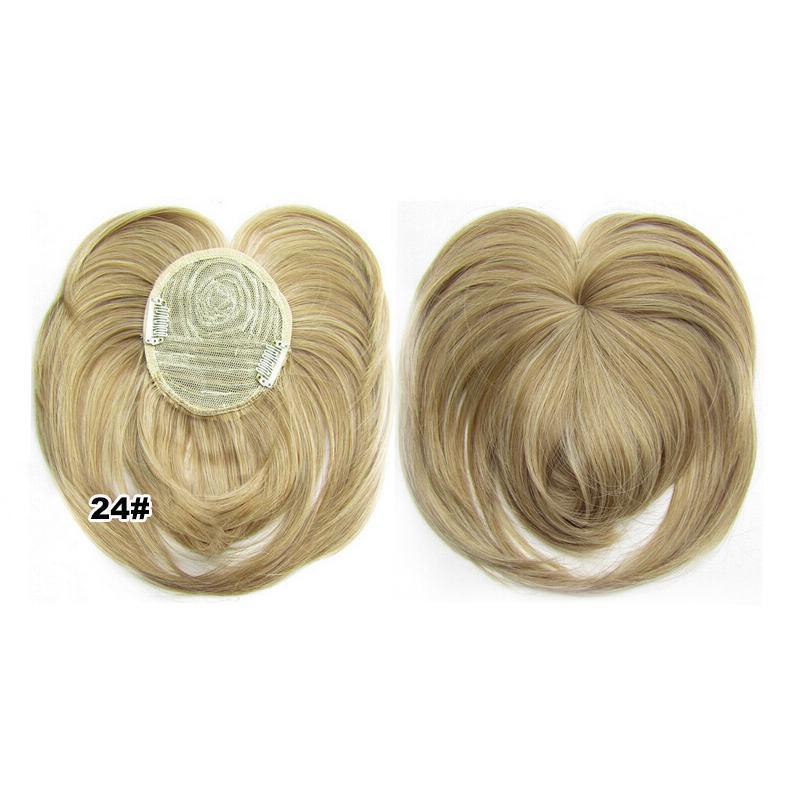Clip-In Hair Topper Instant Volume Double Clips