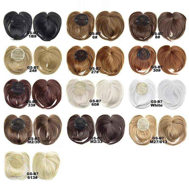 Clip-In Hair Topper Instant Volume Double Clips