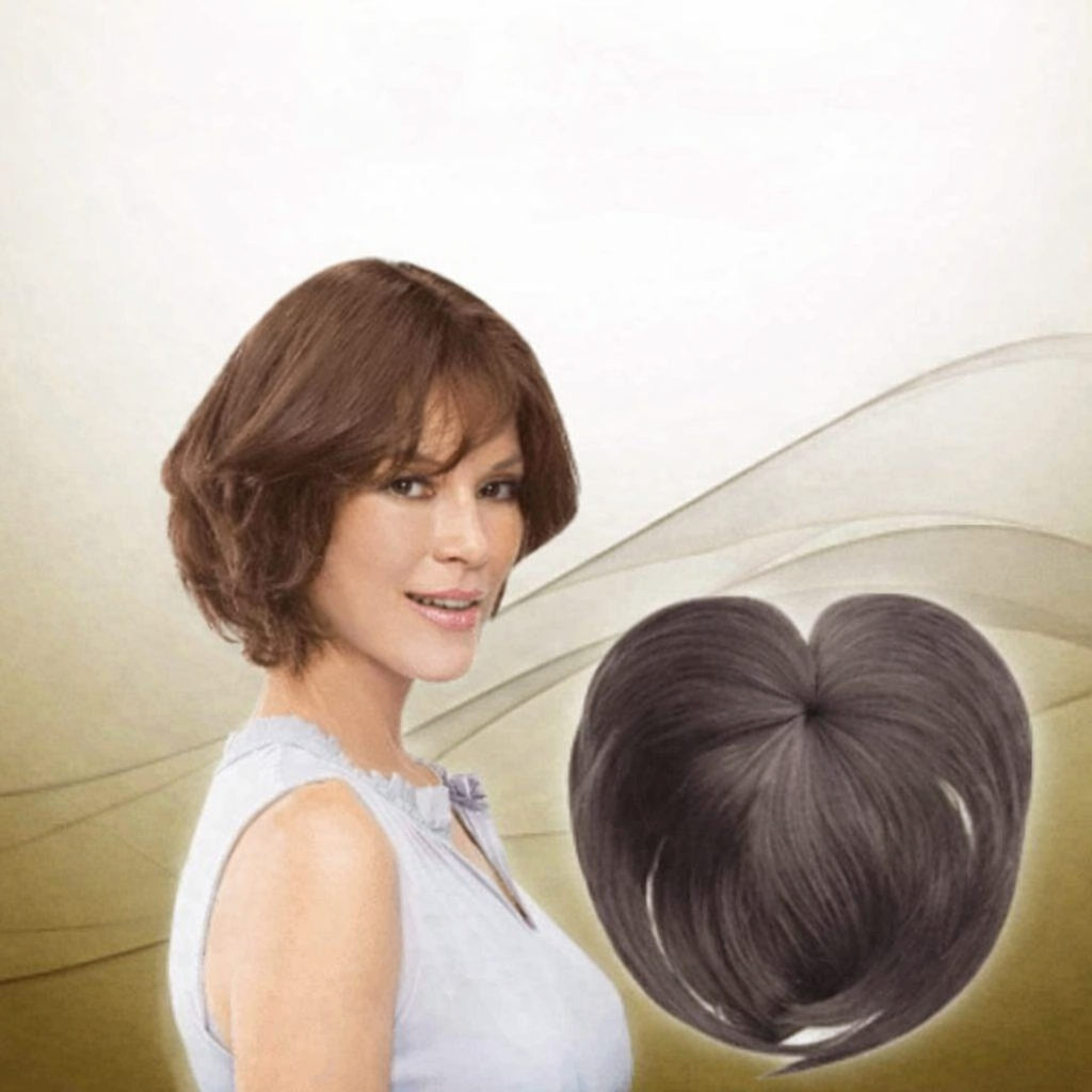 Clip-In Hair Topper Seamless Natural Look Secure Clip
