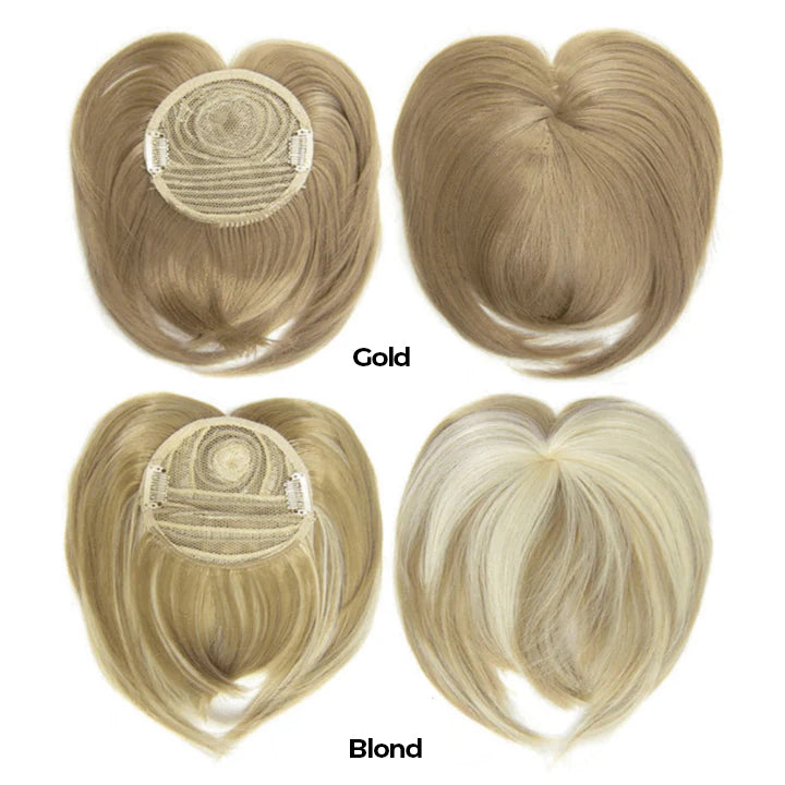 Clip-In Hair Topper Seamless Natural Look Secure Clip