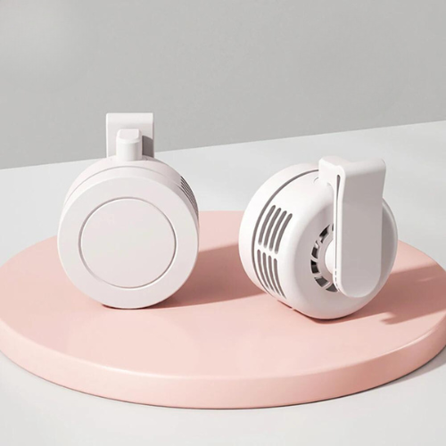 Clip-On Desk Fan 360° Rotation USB Powered