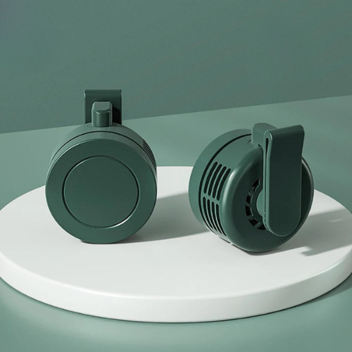 Clip-On Desk Fan 360° Rotation USB Powered