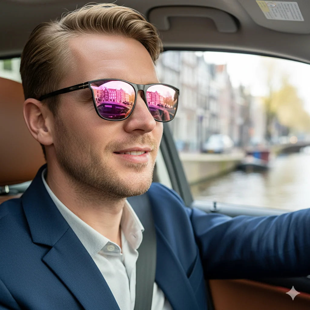 Clip-On Sunglasses Polarized Flip-Up UV400