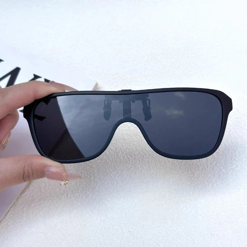 Clip-On Sunglasses Polarized Flip-Up UV400 Protection