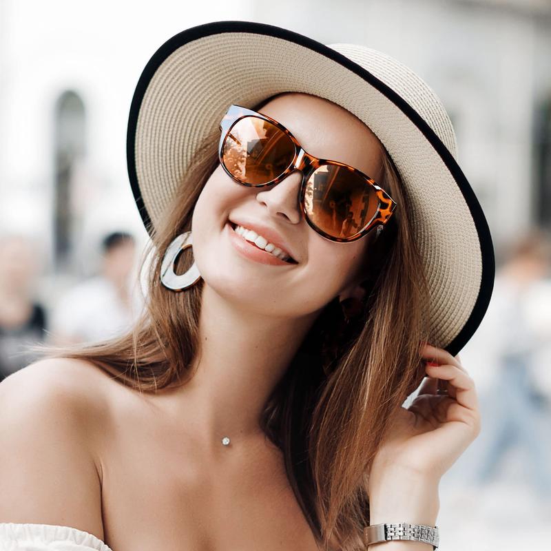 Clip-On Sunglasses Polarized & UV Protection Fits Over Glasses