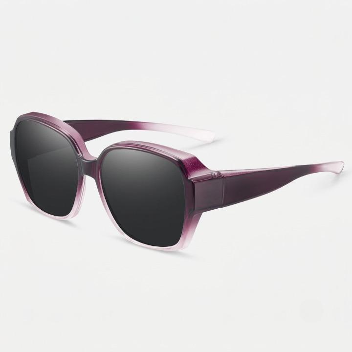 Clip-On Sunglasses Polarized & UV Protection Fits Over Glasses
