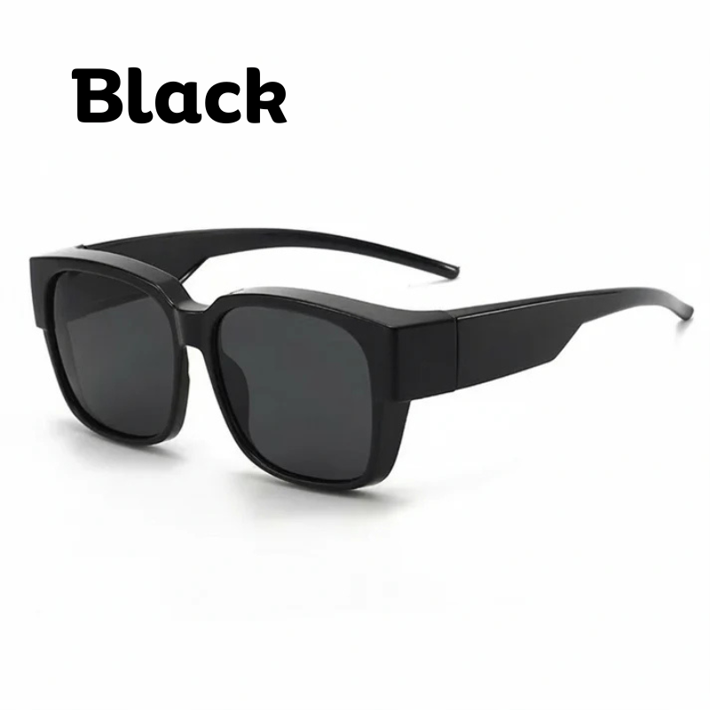 Clip-On Sunglasses Polarized & UV Protection Universal Fit