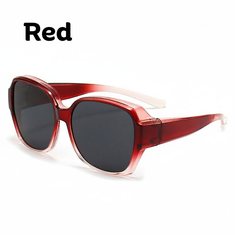 Clip-On Sunglasses Polarized & UV Protection Universal Fit