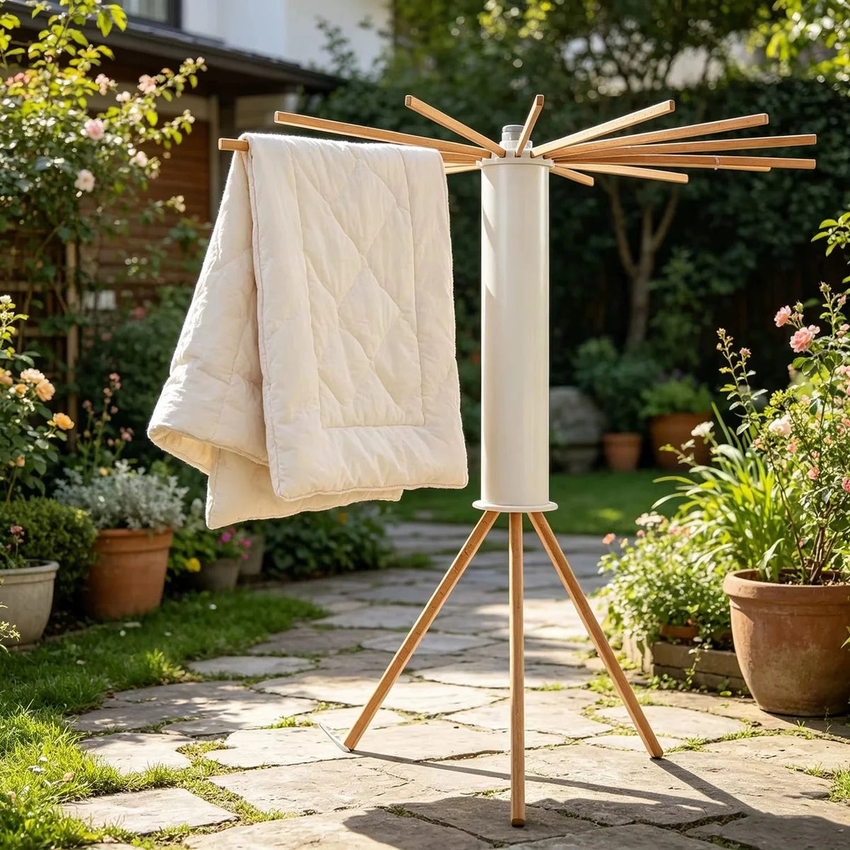 Clothes Rack Foldable Tripod 70 Lb Capacity