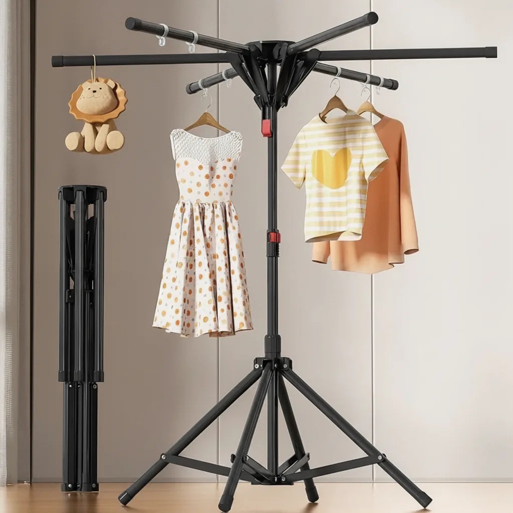 Clothes Rack Foldable Tripod 70 Lb Capacity