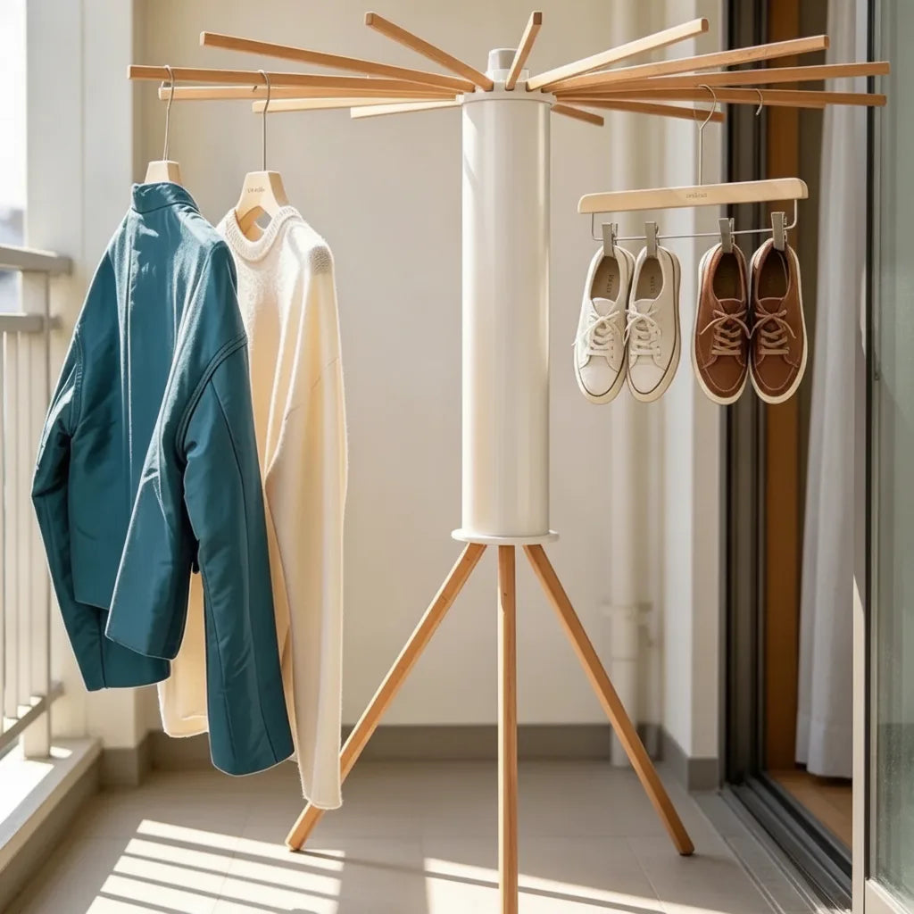 Clothes Rack Foldable Tripod 70 Lb Capacity