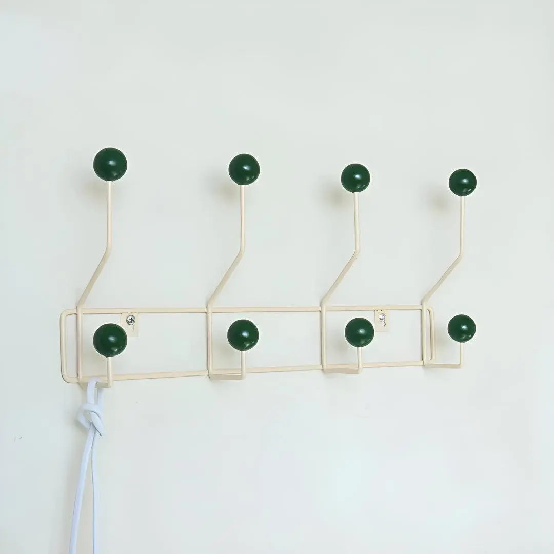 Coat Rack Wall-Mounted Cast Iron Mounting Kit Included