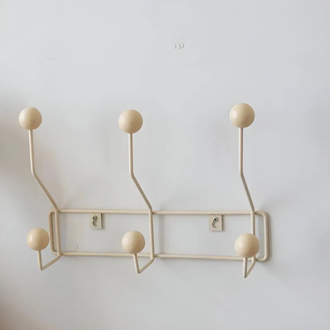 Coat Rack Wall-Mounted Cast Iron Mounting Kit Included