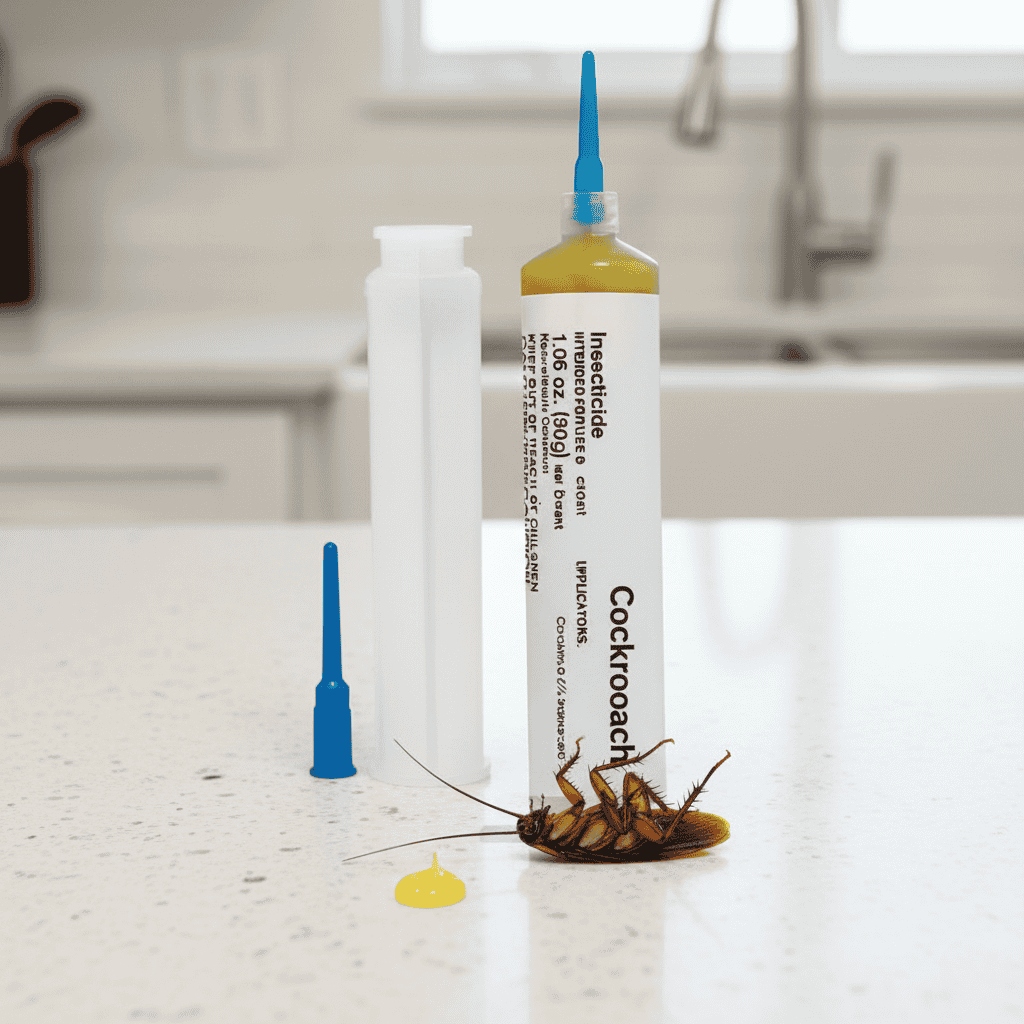 Cockroach Gel Syringe Applicator Odorless 3-Month Protection