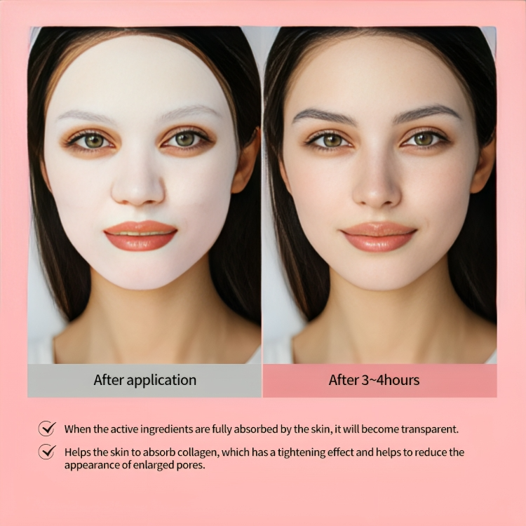 Collagen Face Mask Hydrogel & Probiotics