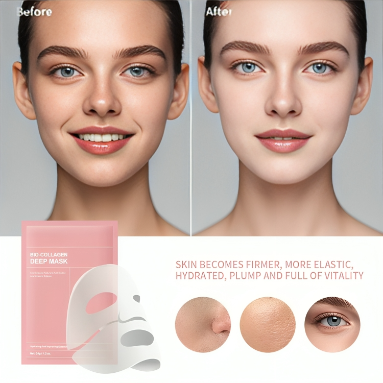 Collagen Face Mask Hydrogel & Probiotics