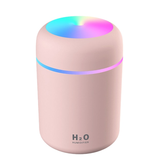 Compact Ultrasonic Humidifier Ultra-Fine Mist 300 ml Auto Shut-Off