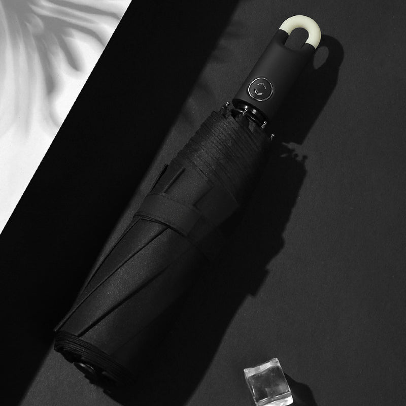 Compact Umbrella 360° Rotating Handle Automatic Open