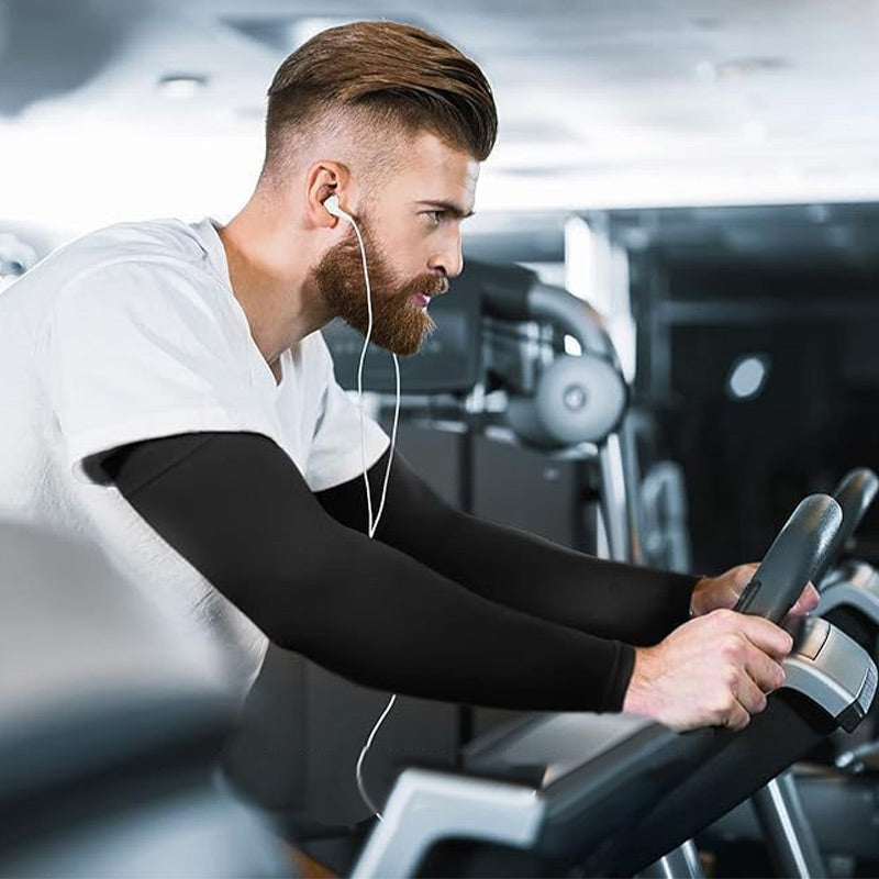 Compression Arm Sleeves Cooling & Breathable UV Protection