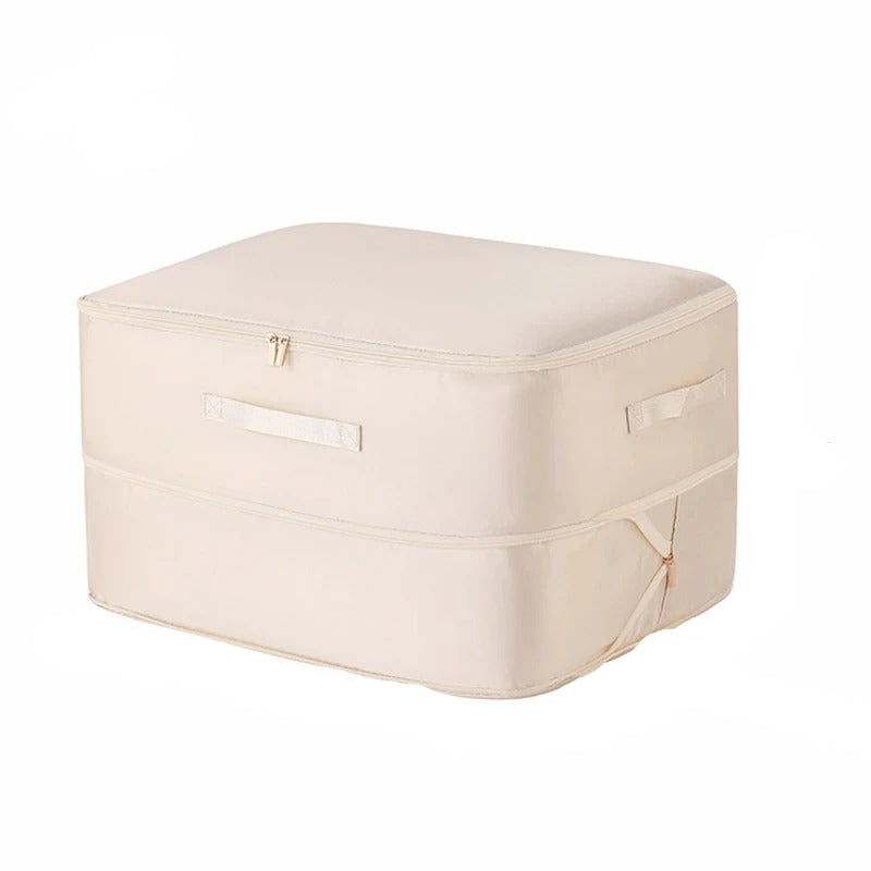 Compression Storage Bag Double Zipper 40% Space-Saving