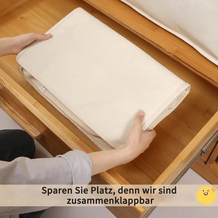 Compression Storage Bag Double Zipper 40% Space-Saving