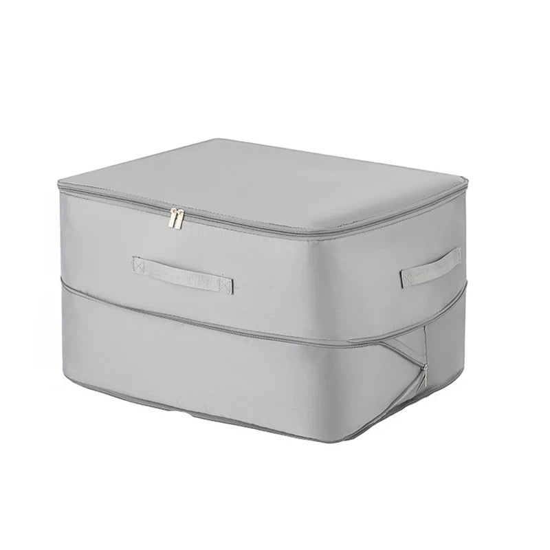 Compression Storage Bag Double Zipper 40% Space-Saving