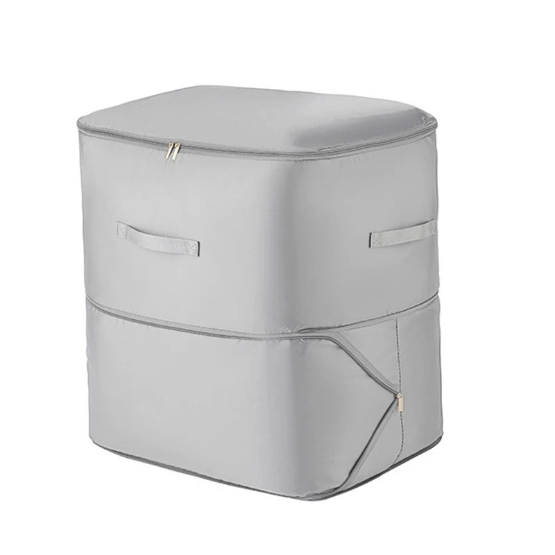 Compression Storage Bag Double Zipper 40% Space-Saving